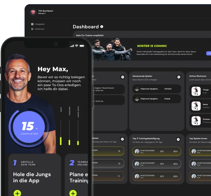 CoachZone Dashboard